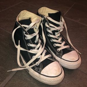 Black High Top Converse